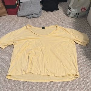 Very oversized target top, yellow